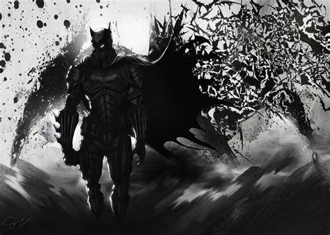 fond d'écran 4k batman.